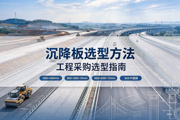 溪湖沉降板选择方法