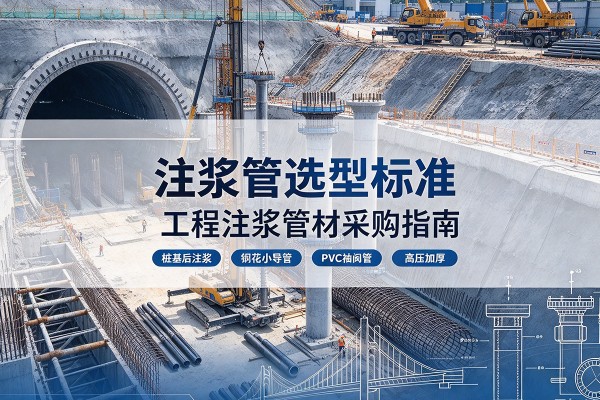 溪湖注浆管选型标准