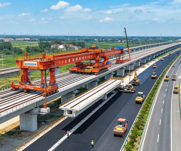 溪湖公路建设